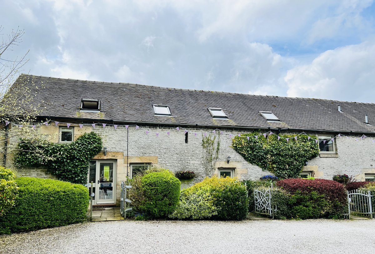 The bunting’s up. We’re ready for the long weekend. Have a great one!