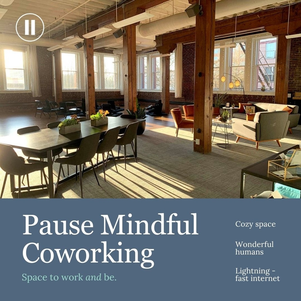 pausemeditation's tweet photo. Join our coworking community! Spacious. Cozy. Light-filled. Nourishing. ☀️⁠
⁠
Our flexible membership options give you access to the beautiful Pause studio at a rate and cadence that suits your unique needs.⁠
⁠
We'd love to see you in the studio!… https://t.co/2I4X7joSb3 https://t.co/LoJTs4RtmB