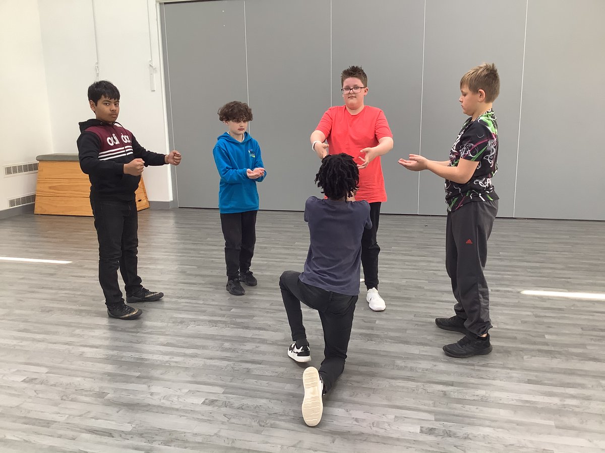 westheathprim's tweet photo. Class 14 got to take part in a brilliant dance workshop this afternoon! It was themed around telling the story of the coronation and reenacting the crowning of previous monarchs. Here are some of the freeze frames! #WHPSClass14 https://t.co/BN1YnLYcii