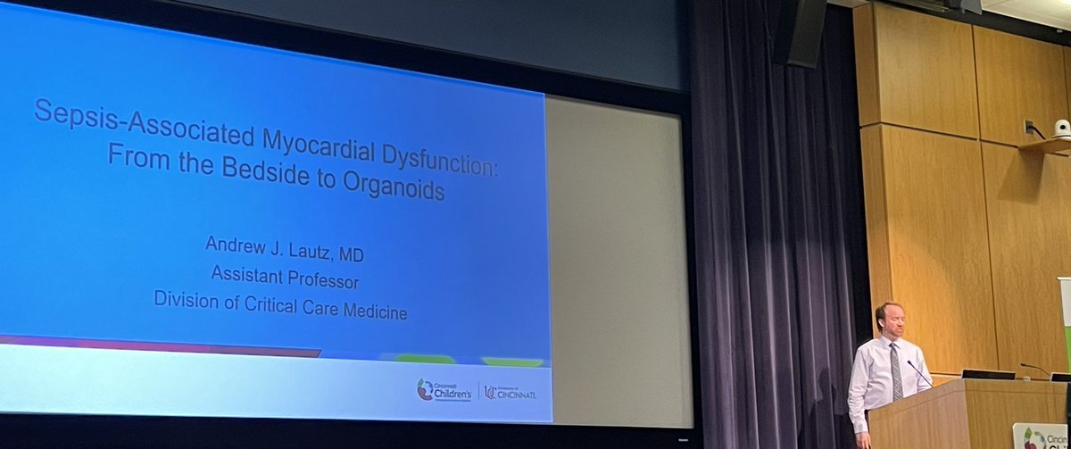 Maya Dewan (@mommimaya) on Twitter photo Dr Andrew Lautz speaks next about sepsis associated ❤️ dysfunction and his @NIGMS funded K work to better understand this #PedsIcU <a href="/CincyKidsPCCM/">CincyKidsPCCM</a> Dr Andrew Lautz speaks next about sepsis associated ❤️ dysfunction and his @NIGMS funded K work to better understand this #PedsIcU <a href="/CincyKidsPCCM/">CincyKidsPCCM</a>