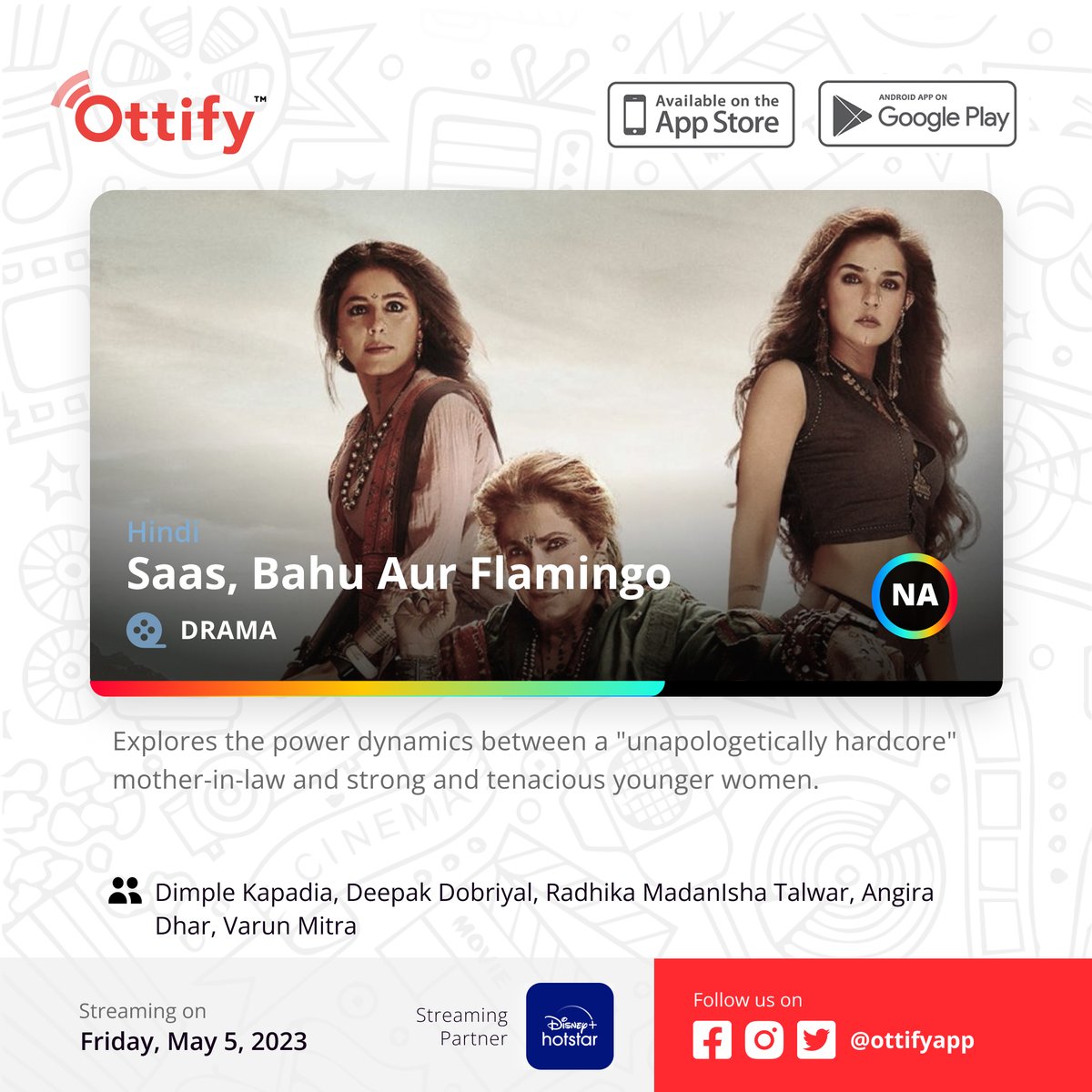 ottifyapp's tweet photo. Weekend Release! 😍

Do you love movies? Download Ottify app now 😎
#salman #rashmikamadanna #kartikaaryan #ranveersingh #varundhawan #saraalikhan #ranbirkapoor #aliabhatt #adityaroykapoor #sidharthmalhotra #kiaraadvani #malaikaarora #hrithikroshan #bollywood #hindi #hindimovies https://t.co/sRA5q31NoO