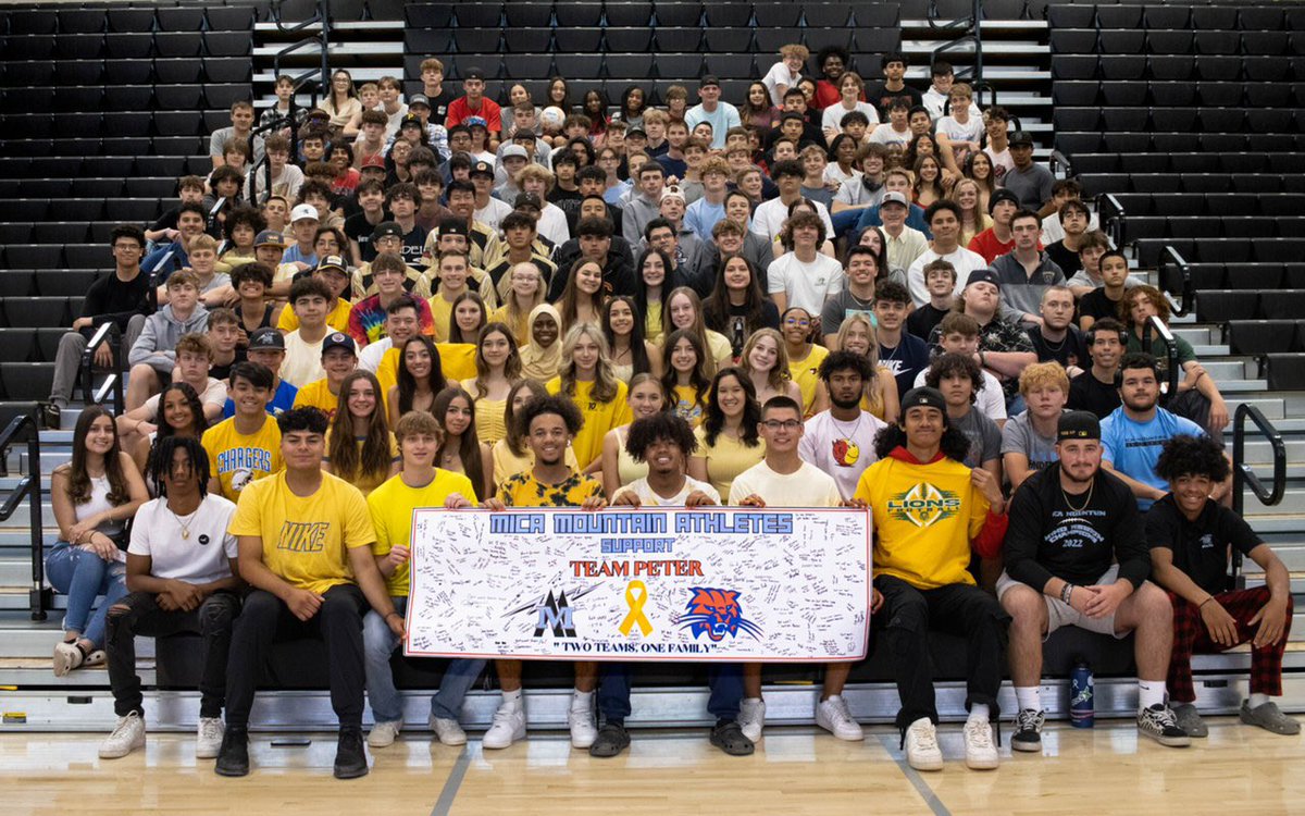 Join <a href="/mmhs_gobolts/">Mica Mountain High School</a> in supporting a fellow student-athlete from <a href="/Benson_Baseball/">Benson Baseball</a> in his fight with Leukemia. We’re all behind you! TWO TEAMS, ONE FAMILY 💪🏼 gofundme.com/f/jdjvmv-for-p…