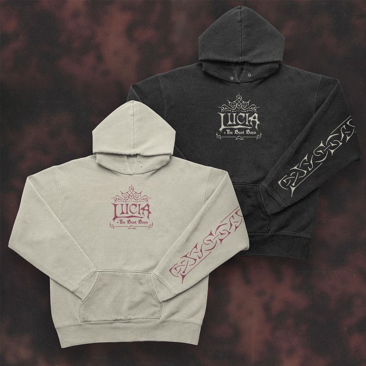 LuciaBestBoys's tweet photo. Hot new merch reveal!  💽🕯🍇🔓

Pre order my album and all these other beautiful things designed by @jesus___fuck and me <3 
- https://t.co/Jb7NpVZjYr https://t.co/AQPz2DWMls