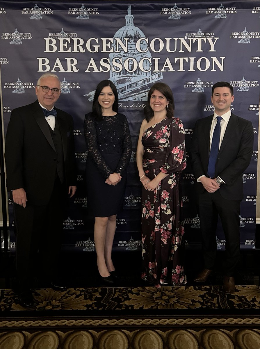 ArcherGreiner's tweet photo. We enjoyed a great night last night at the @bergen_bar President's Gala at @venetiannj. Pictured here are Archer attorneys Andrew Cevasco, Monica Shenoda, Nicole McDonough, and Matthew Nicodemo. https://t.co/96SuNeo0sR