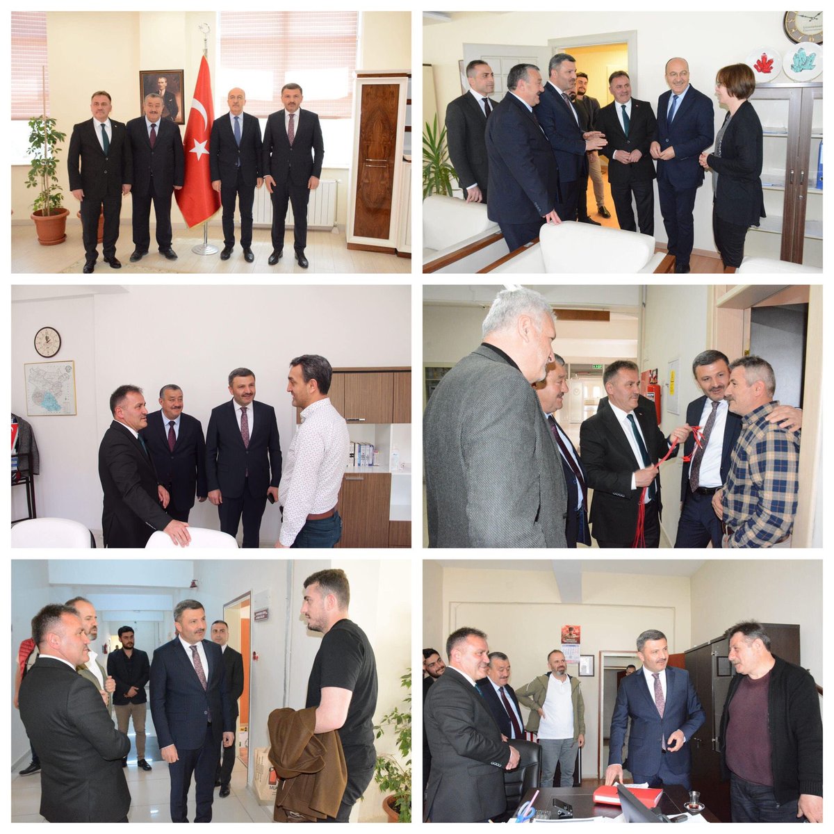 celalettin_kose's tweet photo. 📌Gümüşhane Üniversitesi Rektörü Prof. Dr. Halil İbrahim ZEYBEK’i, üniversitemizde hizmet veren öğretim üyelerini, öğretim elemanlarını ve görevli memurları ziyaret ettik. Kendilerine ilgi ve muhabbetleri için teşekkür ederiz..
@erkankandemir 
@ercancimen29 
@unalyilmaz2929 https://t.co/63YMdBaB9b