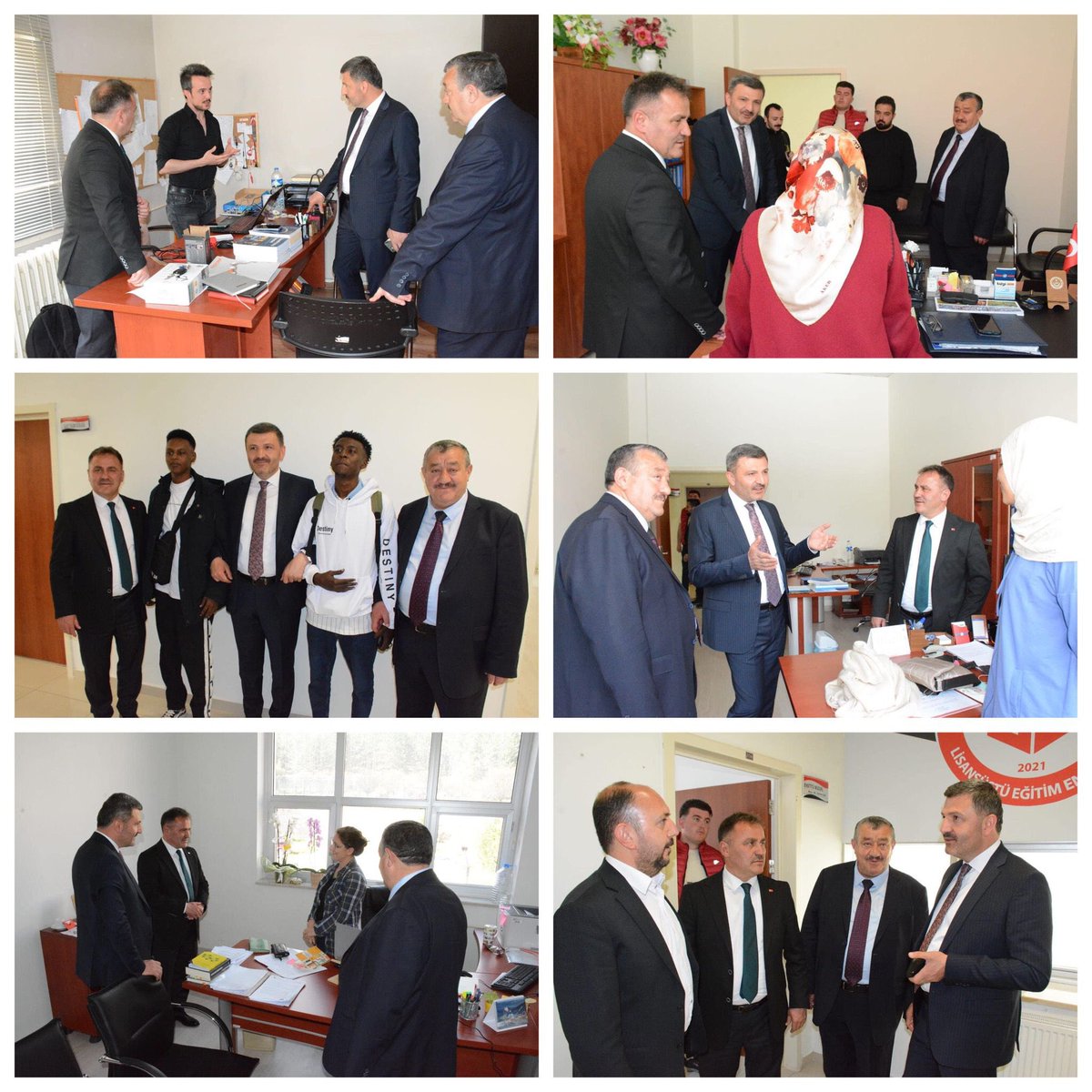 celalettin_kose's tweet photo. 📌Gümüşhane Üniversitesi Rektörü Prof. Dr. Halil İbrahim ZEYBEK’i, üniversitemizde hizmet veren öğretim üyelerini, öğretim elemanlarını ve görevli memurları ziyaret ettik. Kendilerine ilgi ve muhabbetleri için teşekkür ederiz..
@erkankandemir 
@ercancimen29 
@unalyilmaz2929 https://t.co/63YMdBaB9b