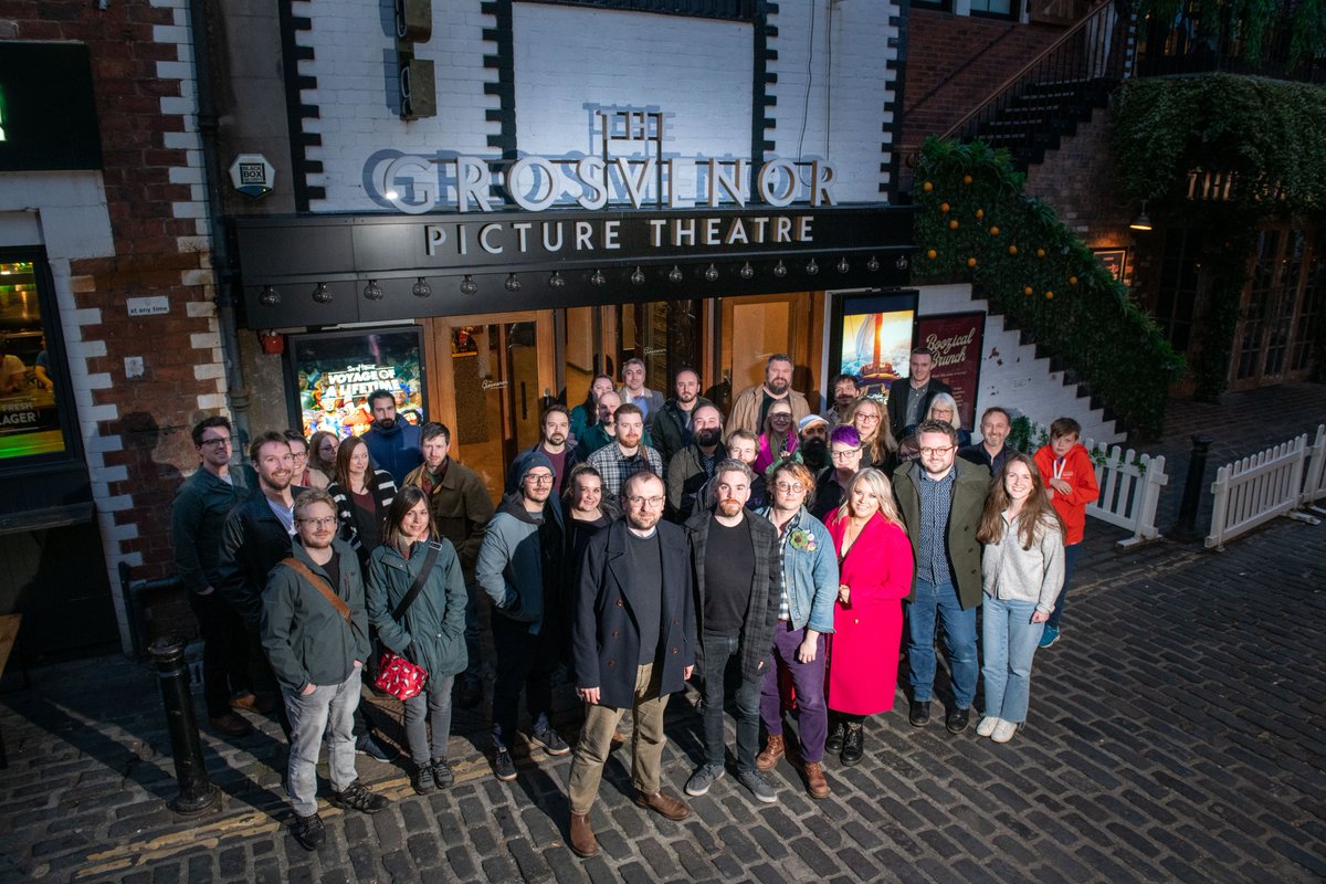 DiskTwoBTS's tweet image. Last night was the Sea of Thieves : Voyage of A Lifetime premier in Glasgow! 

Seeing it on the big screen was incredible and of course we had to have some celebration grog with everyone who made it happen 🍻☠️

#BeMorePirate