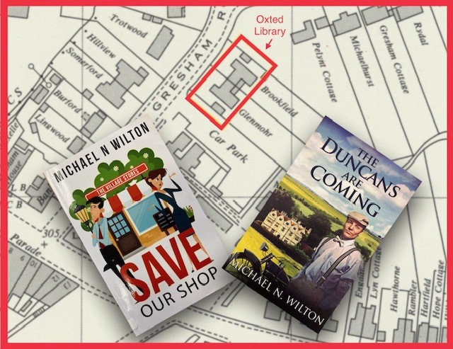SurreyLibraries's tweet photo. FUN FACT:
Oxted library is built on the site of the house that a local author was evacuated to during WW2, he loved it so much he stayed!

#LCHM @OxtedLibrary #LocalAndCommunityHistoryMonth https://t.co/fH55zol55L