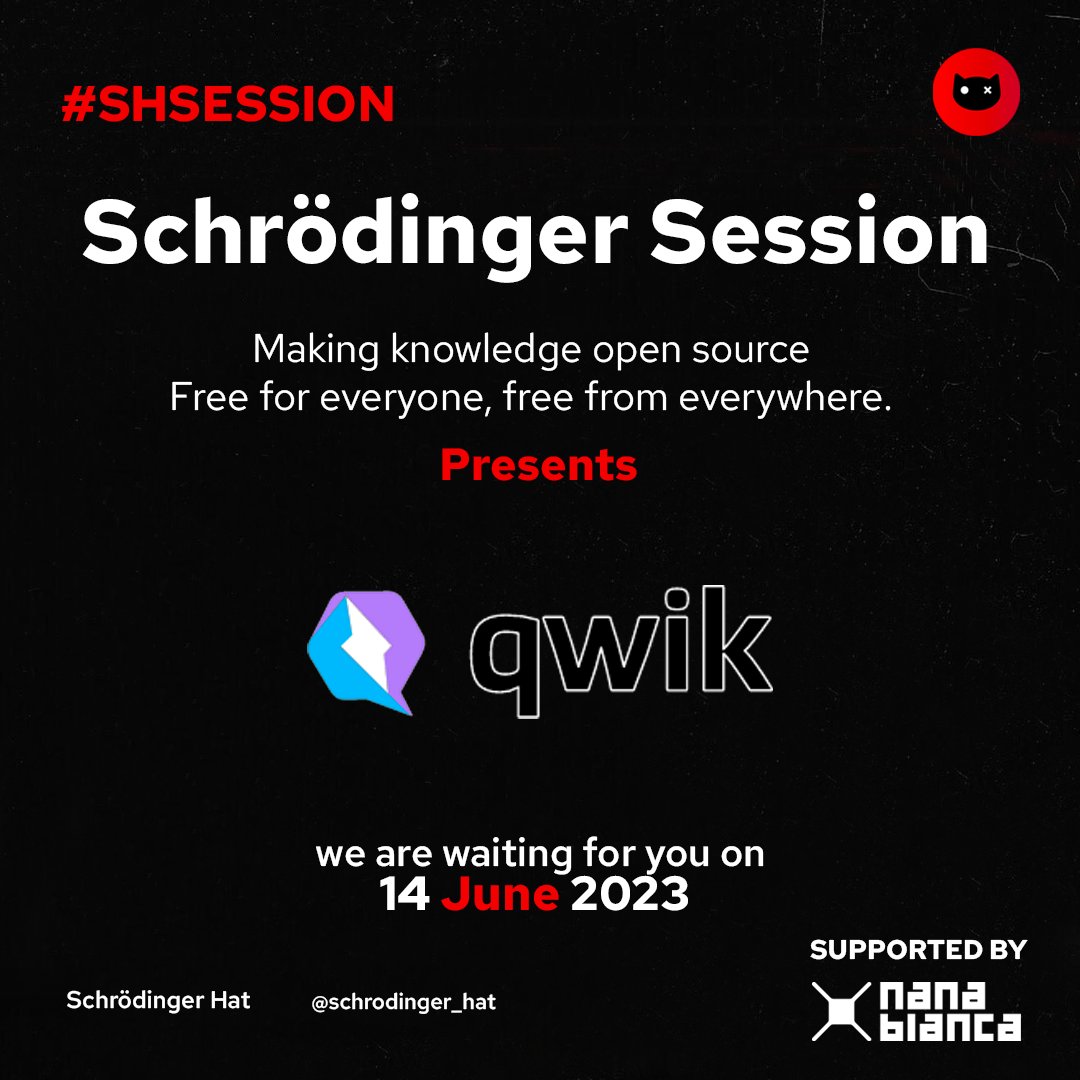 🎉 Join us on June 14 in Florence for our 1st Schrödinger Session: Qwik!

Learn <a href="/QwikDev/">Qwik</a> from its creator and core maintainer, @misko_havery!  <a href="/giorgio_boa/">Giorgio Boa</a> will also join us!

🎟️ FREE tickets eventbrite.it/e/schrodinger-…
#SHSession #⁠events #workshop #qwik #javascript #angular