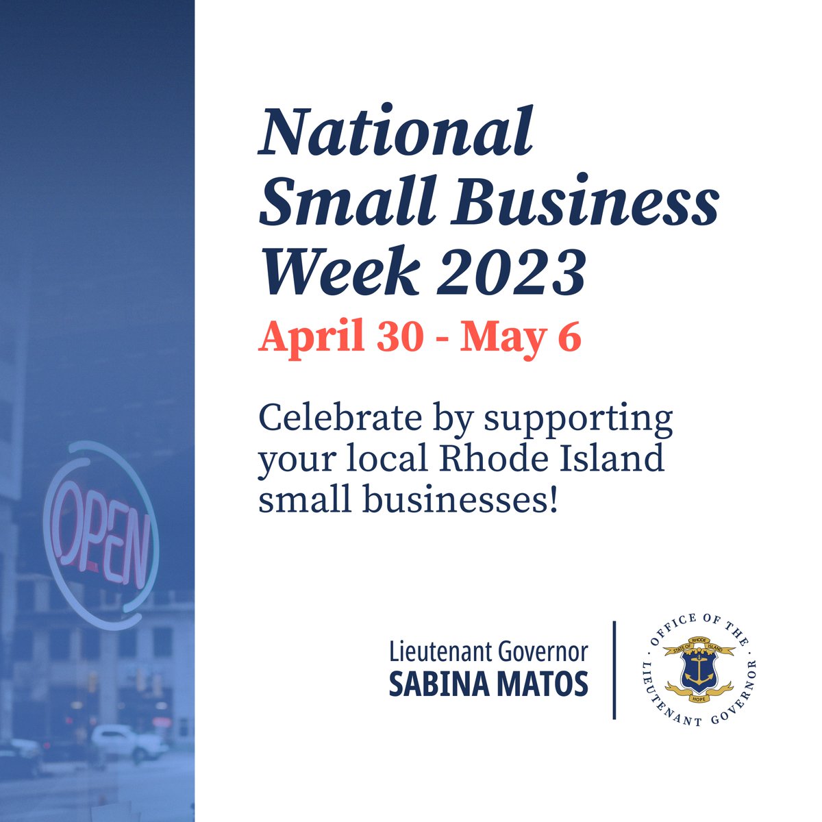 Lt. Gov. Sabina Matos tweet media