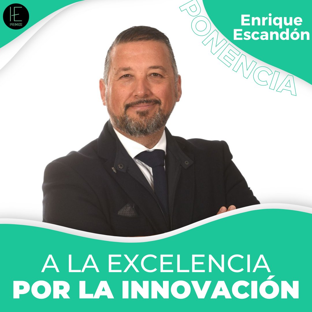 ➡️ Es el momento de la ponencia de <a href="/enrique_escando/">Enrique Escandón</a> (Director General de Alameda International School y de Arcángel International School).

🎙️"A la excelencia por la innovación". 

#PremiosIE23