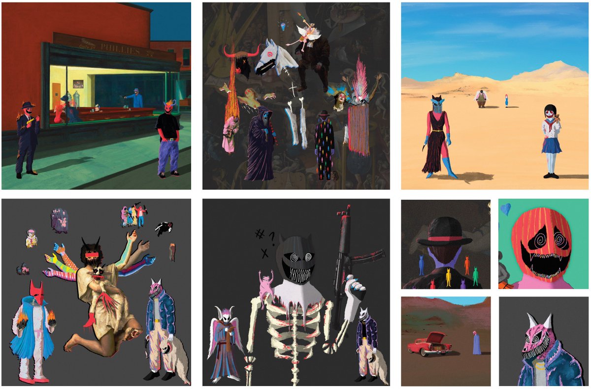 otherworld_xx's tweet photo. Experiments - description and research paper below. https://t.co/x0GXo6HZXq