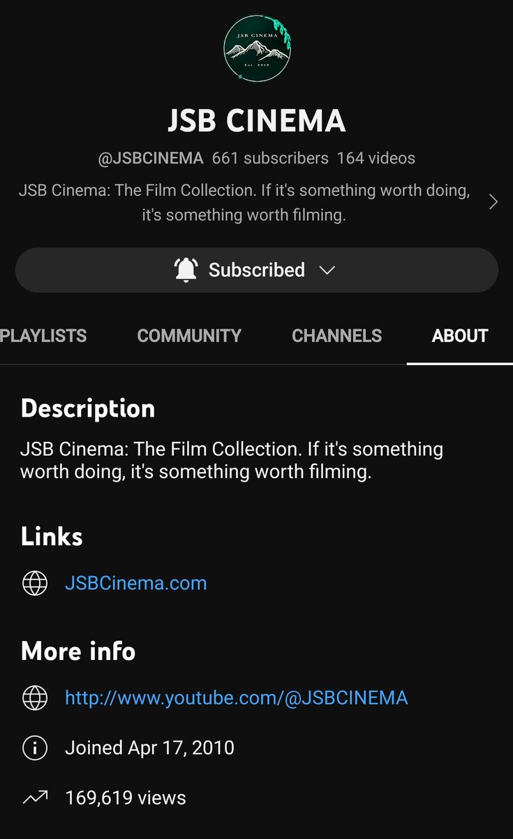 JSB Cinema tweet media