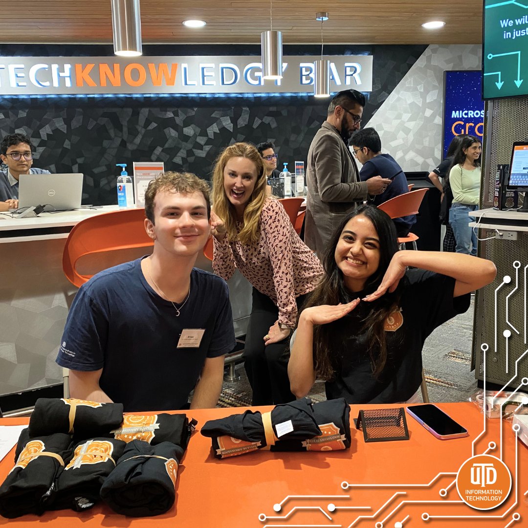 UTDInfoTech's tweet image. Congratulations Ambassadors! From @cometcupboard to @utdsoc, we can't wait to see how you use your creative ideas to help students @ut_dallas.
#FlashbackFriday #GrowthThroughTech #MicrosoftExperts