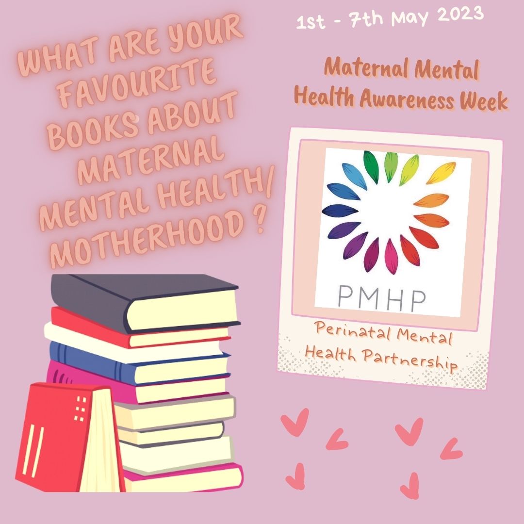 It is Day 5 of Maternal Mental Health Awareness Week and todays theme is Perinatal Positivity Pot. What is your favourite parenthood/motherhood/Maternal Mental Health books? #togetherinachangingworld #maternalmentalhealthawarenessweek #perinatalpositivitypot #maternalmhmatters