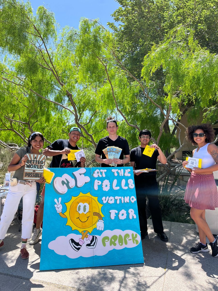We’ve been working with @sunriseelpaso this wk to help pass the El Paso Climate Charter - a measure that would build renewable energy, create green jobs & much more! Can’t wait to keep talking to voters through Election Day tmrw & if you’re in El Paso, vote YAY on Prop K!