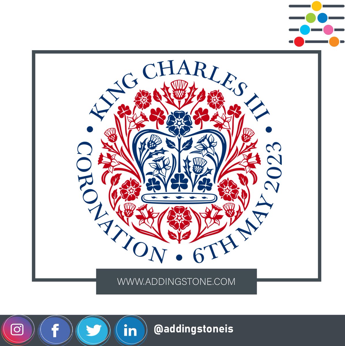 AddingstoneIS's tweet photo. Have a royally-good bank holiday weekend! 👑✨

#coronation #Coronation2023 #CoronationDay #king #KingCharles #addingstone #Insurance #broker #insurancebroker #kingscoronation #emblem #addingstoneinsurance https://t.co/RvvCW2HJ31