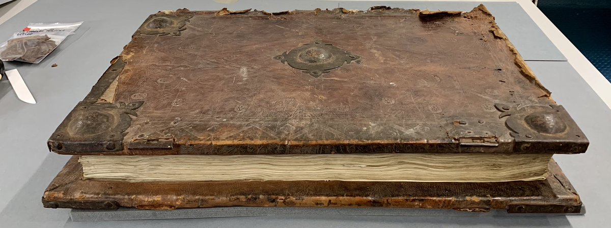 iamkristinesr's tweet photo. Un-squares for #foredgeFriday
@CBL_Dublin W 217, antiphonal, 15th century, Italy
#ChesterBeatty #Antiphonal https://t.co/6AVuKAop7i
