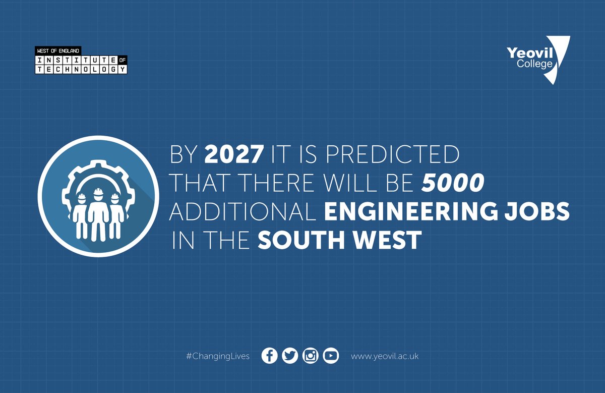 YeovilCollege's tweet image. Over 8.1 million people work in Engineering in the UK

Explore the route to your career in Engineering with the Institute of Technology’s (IoT) roadmap to success. Find a Yeovil College study programme to start you on the right path

yeovil.ac.uk/your-iot-cours…

#ChangingLives #WEIoT