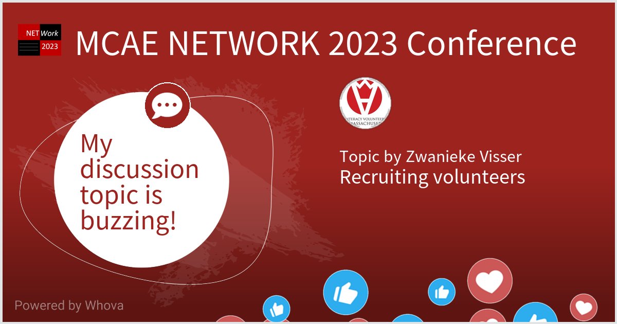 Wow, my thread is on fire! 🔥🔥🔥 Check out the discussion on the event app. @MAAdultEd #NETWORK2023 - via #Whova event app