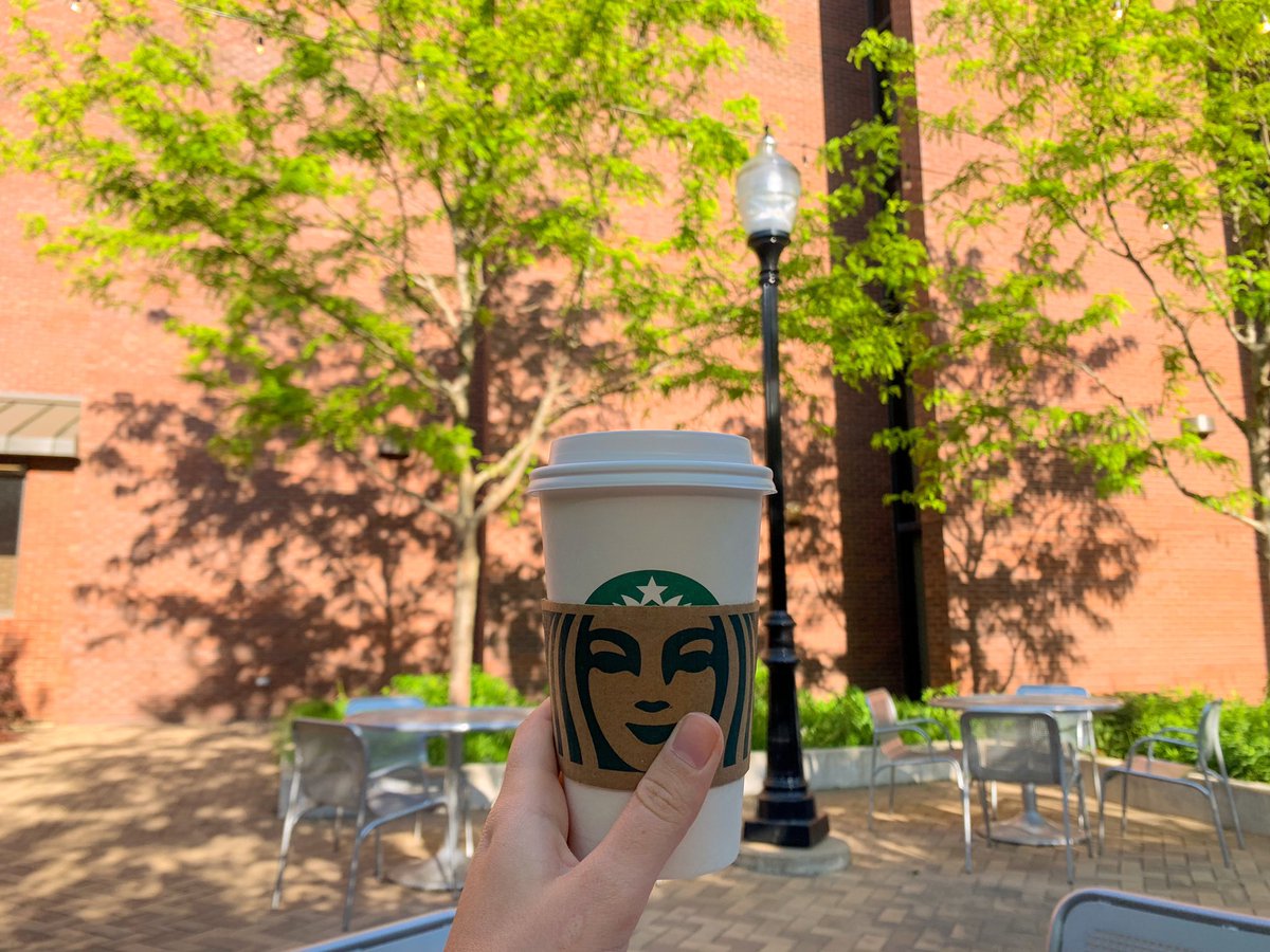 Receive a free Grande drip coffee or iced coffee when you wear your #FearTheBird Shirt today at Starbucks in the Bone Student Center.