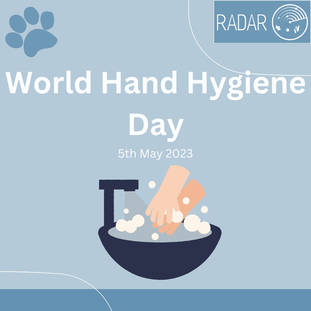 RadarCPD's tweet photo. Today is World Hand Hygiene Day! 
Hand hygiene is an integral part of good #infectioncontrol practice. 
At Radar we can offer in-house and webinar training in all areas of #veterinarymicrobiology and infection control... (1/2) https://t.co/xrOzZnekLp