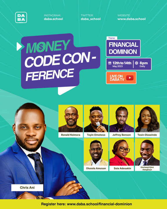 daba_school's tweet photo. The table is set!🔥

Prepare yourself to unleash your financial capacity and discover the strategies utilized by successful people to attain Financial Dominion.

Whether you're facing financial challenges or aiming to expand your financial capability... https://t.co/VPS23G47ld