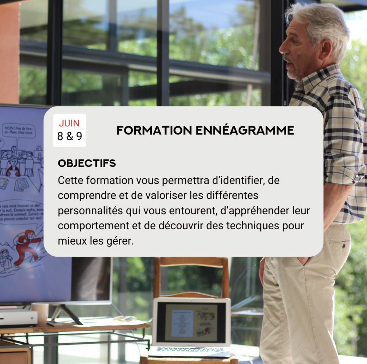 managyle's tweet photo. FORMATION ENNÉAGRAMME 
8 et 9 Juin 2023 
➡️ En savoir plus sur la formation : 
https://t.co/bGExcUWlUV
Inscription ⬇️ : 
https://t.co/kJtt5gTmXS
Votre contact : Hélène ✨
📱06 75 99 49 37
✉️contact@managyle.com
➡️ formations sont éligibles aux financements des OPCO
 #enneagramme https://t.co/8sP8jSC0dW