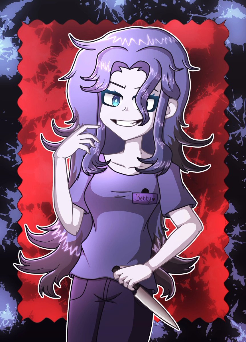 ultimatebenfan's tweet photo. I could draw Ben, but since I'm terrible at drawing men, I decided to draw Betty from @Dyachi2. And yes, I improved my drawing style :3

#RebeccaFA
#BenSlayer https://t.co/bmQPHc9o9I