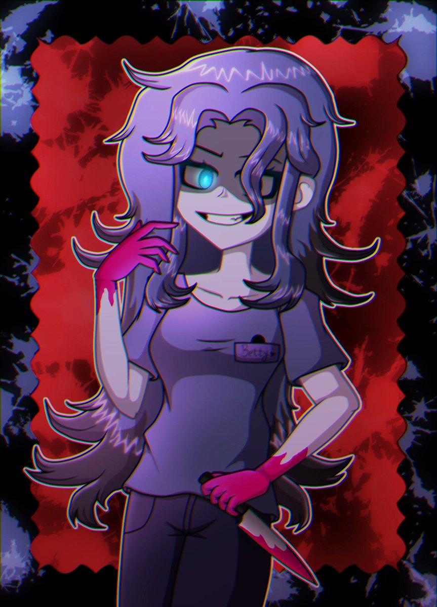 ultimatebenfan's tweet photo. I could draw Ben, but since I'm terrible at drawing men, I decided to draw Betty from @Dyachi2. And yes, I improved my drawing style :3

#RebeccaFA
#BenSlayer https://t.co/bmQPHc9o9I