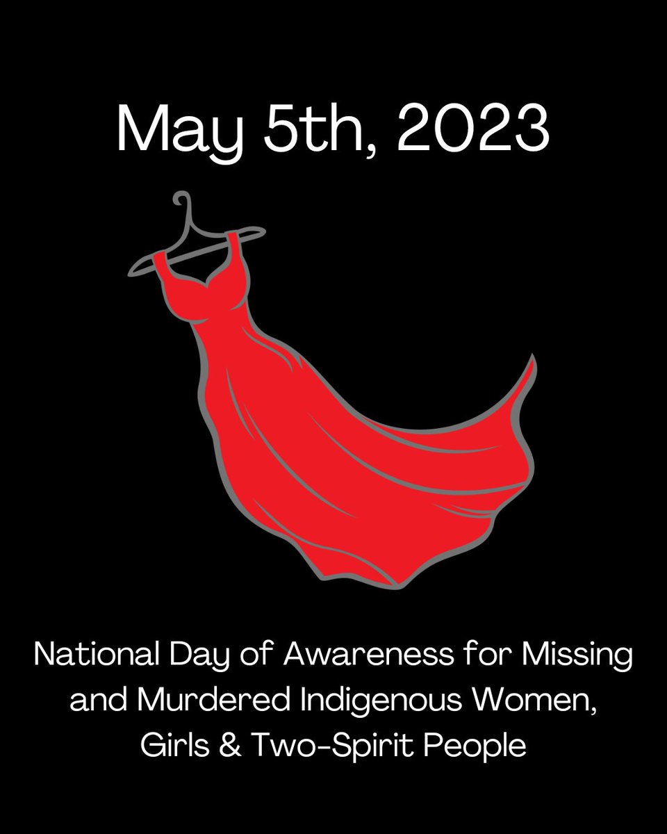 NEBAhfx's tweet image. Today is the National Day of Awareness of Missing and Murdered Indigenous Women, Girls, and Two-spirited People.