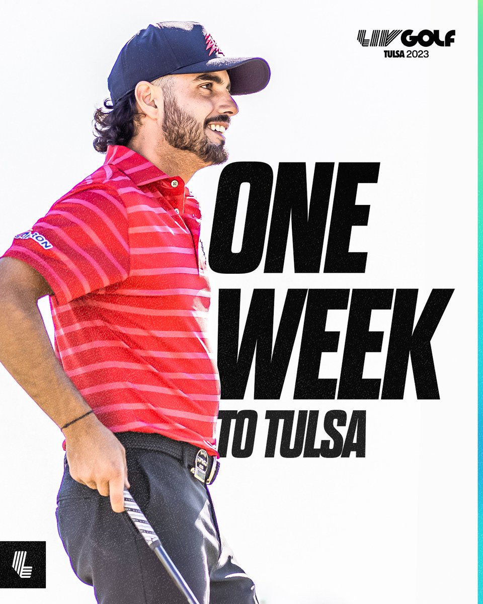 We're coming for you Tulsa 👊

livgolf.com/events/tulsa for tickets 🎟

#LIVGolf