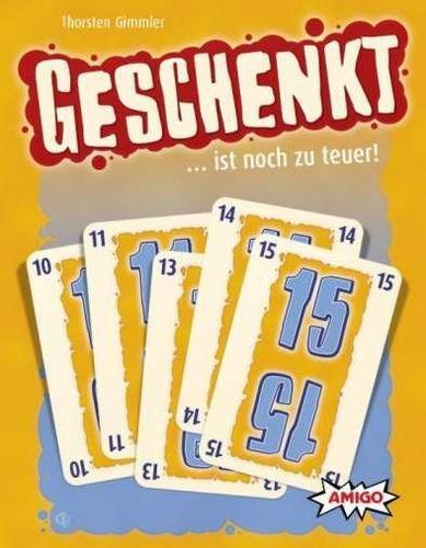 Kennst Du schon Geschenkt ist noch zu teuer von Amigo? angespielt.de/kritiken/gesch… @AMIGOSpiele Geschenkt ist knallhart. Keine netten Tierchen oder Bürgchen auf dem Cover und auch keine thematische Einstiegshilfe. Reduziert auf das...