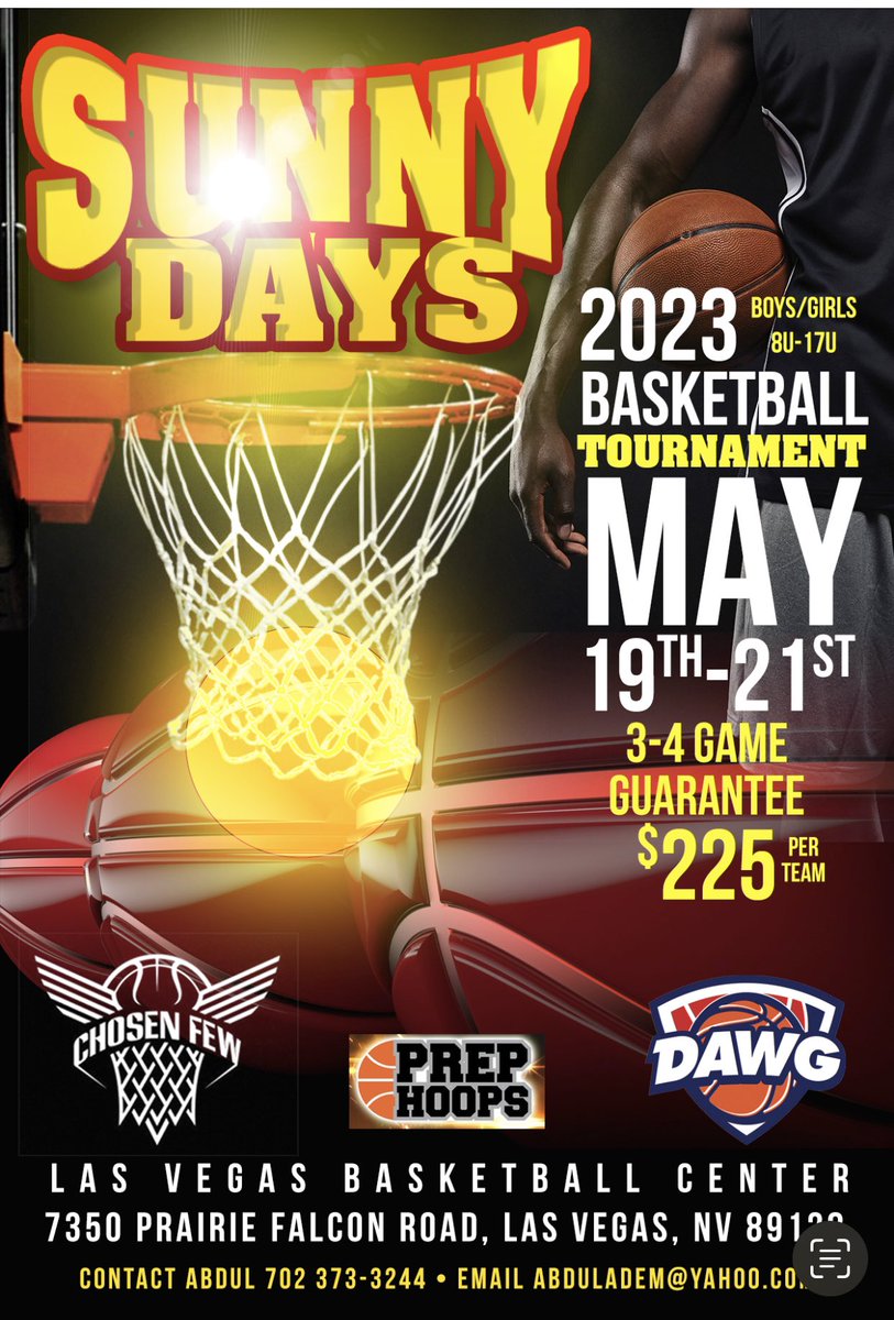 ChosenPremier's tweet photo. Spots are filling up fast for May 19-21st tournament. We have Boys / Girls teams 9U to 17U. We also have high schools teams and post grad teams as well. Don’t miss out … https://t.co/RGDnyk0Xce
