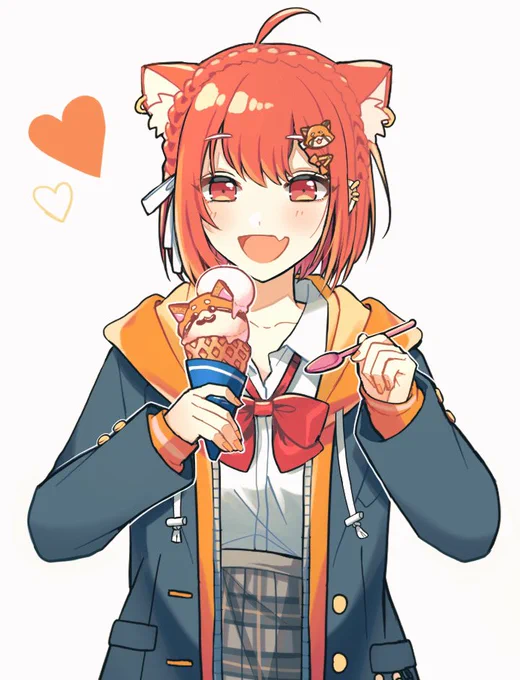 #ラトアート リクいただいたぷていちゃん 制服かわいすぎた