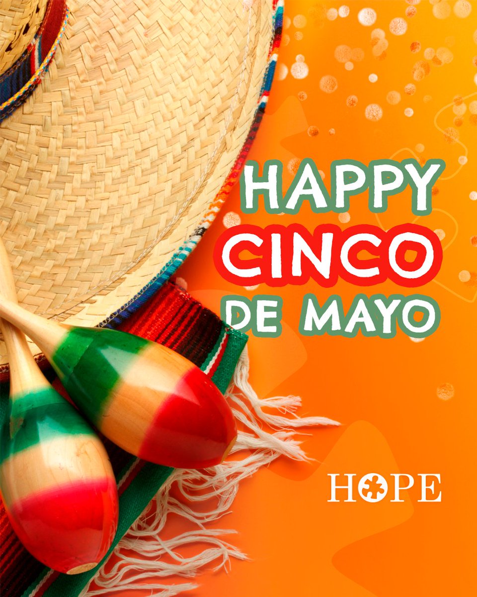 HopeLearning's tweet photo. ¡Feliz Cinco de Mayo! 🎉

Today we celebrate the rich culture and history of Mexico. We recognize the courage and resilience of those who fought for freedom and justice. Let's come together and honor this day with joy and respect. 🇲🇽🎊

#CincoDeMayo #MexicanCulture #HopeCenters https://t.co/XVnGZHNwFV
