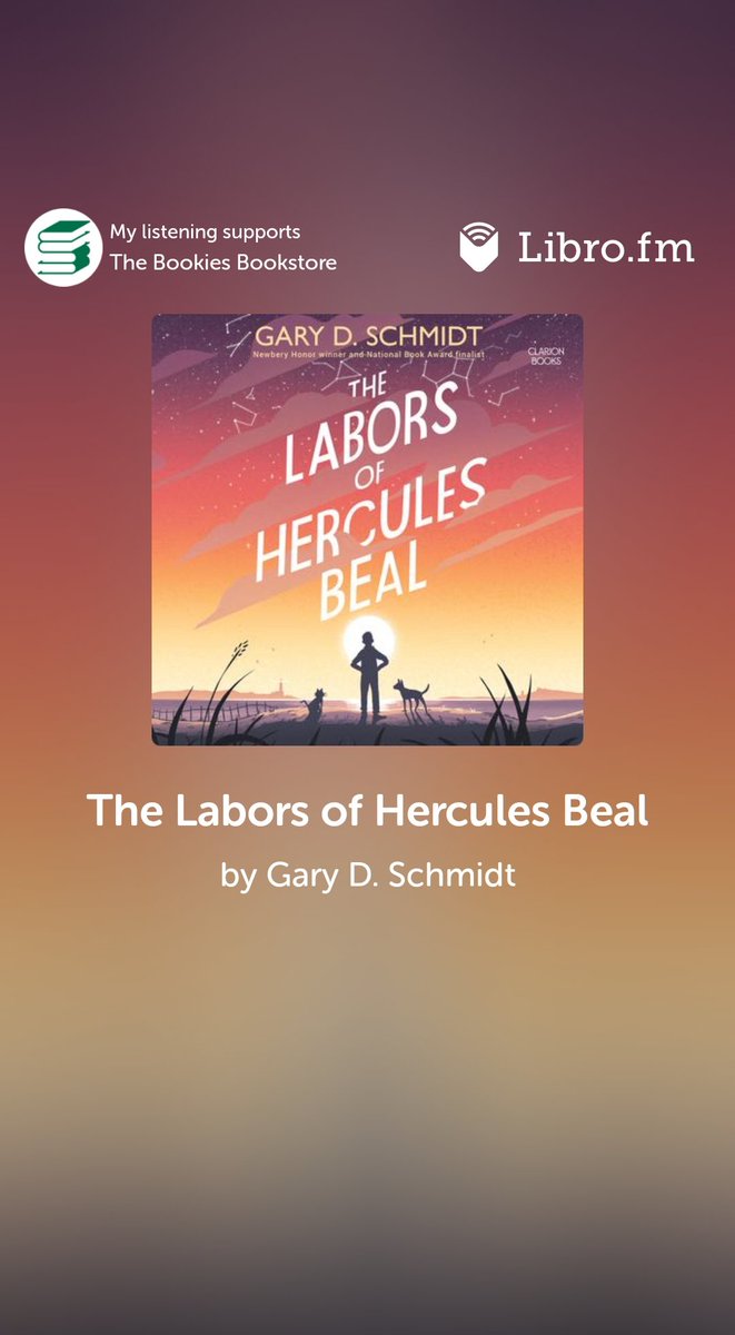 @garyschmidt's new book is really fantastic. I was invested from the first few pages. As usual, his characters are unique and unexpected. The whole premise is fantastic.