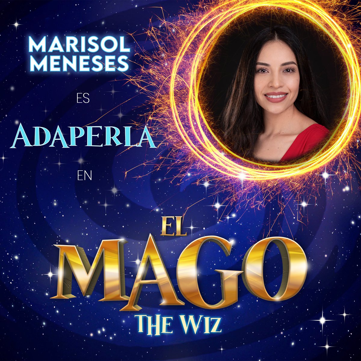 MARISOL MENESES es Adaperla en
“El Mago” (The Wiz)

Los esperamos a partir del 30 de junio en el Teatro Hidalgo con Lucero Mijares, María del Sol y un elenco espectacular que pronto conocerán.

Compra tus boletos en <a href="/ticketmaster_mx/">Benjamin Hernandez</a> 

ticketmaster.com.mx/search?q=the+w…

<a href="/marisolmenesesg/">Marisol Meneses</a>