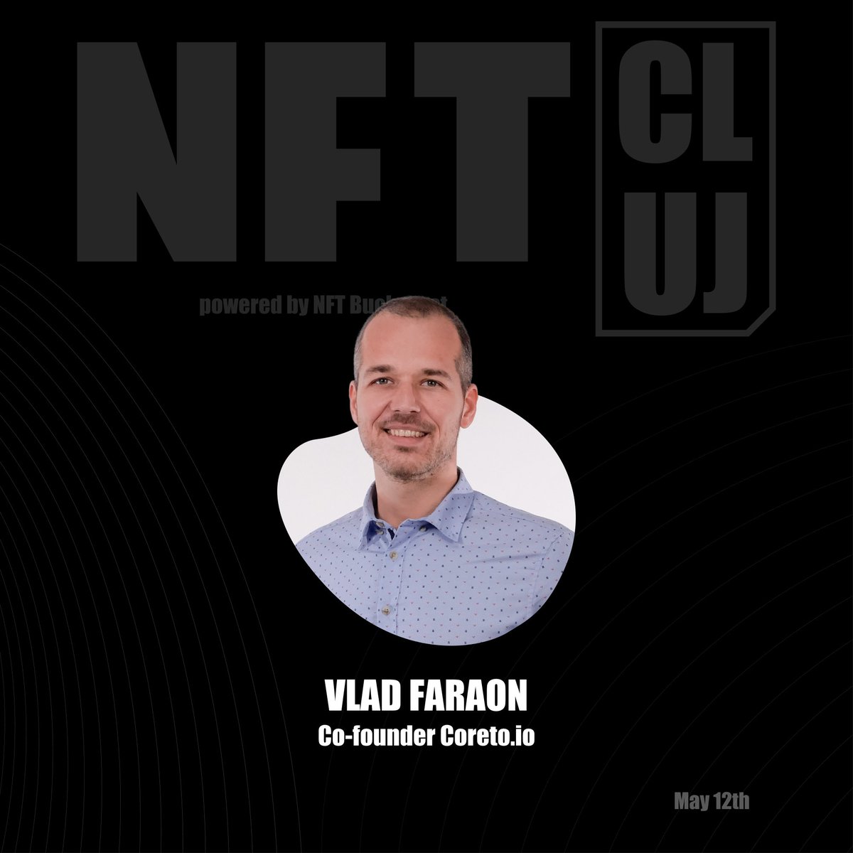 nft_bucharest's tweet photo. Vlad Faraon will be speaking at #NFTCluj.
@Fara_vld is the Co-Founder and CBO of @Coretoio, a company that is building the Decentralized Reputation System #DRS for users of #web2 & #web3 platforms. https://t.co/Y8DNqk5lTt