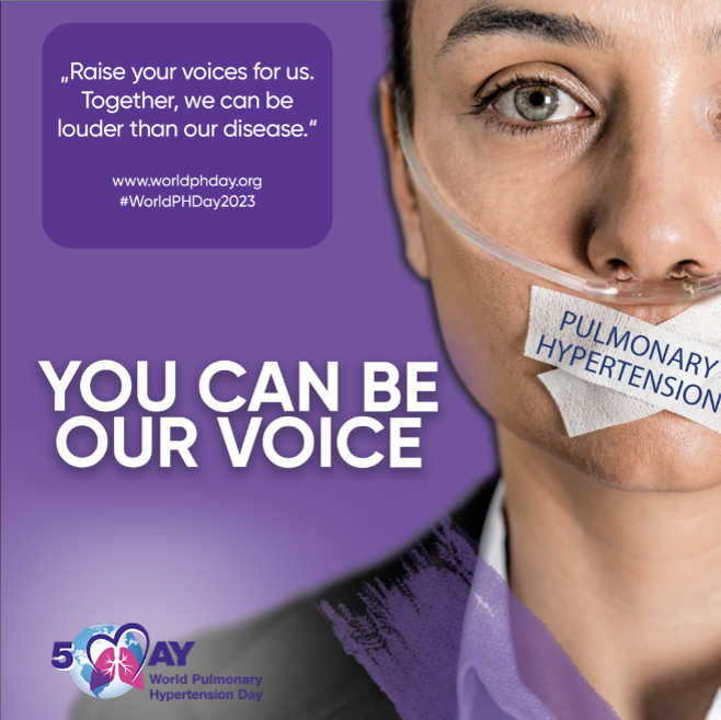 On #WorldPHDay2023 we are pleased to join the #PulmonaryHypertension community and those #StillPHighting this disease to #TalkPH. Raising awareness of the symptoms and burden of this disease is so important to facilitate early diagnosis and advocate for patient support. #BeatPH