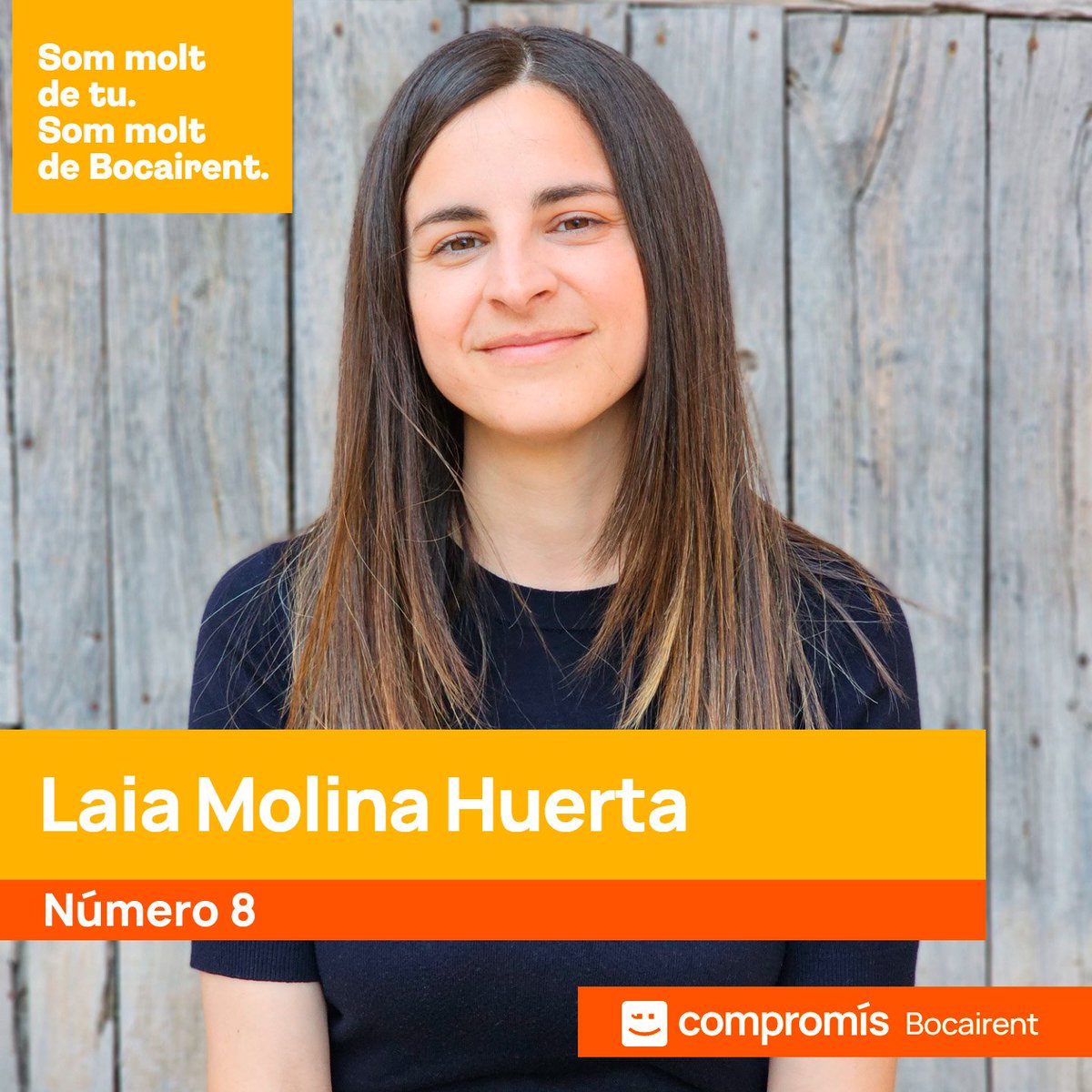 compromisboc's tweet photo. Més #joventut👦🏻🧒🏻
Més #caresnoves🆕😄
Nous punts de vista 👀

La nostra #número8🧡✊🏼

LAIA MOLINA HUERTA
https://t.co/fy2D2O0CRJ (Facebook)
https://t.co/ote17ar3pH (Instagram) https://t.co/PAltNzuCyt