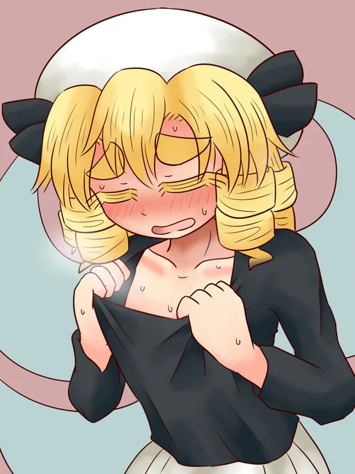 暑くなってきたので暑がりルナチャイルド
