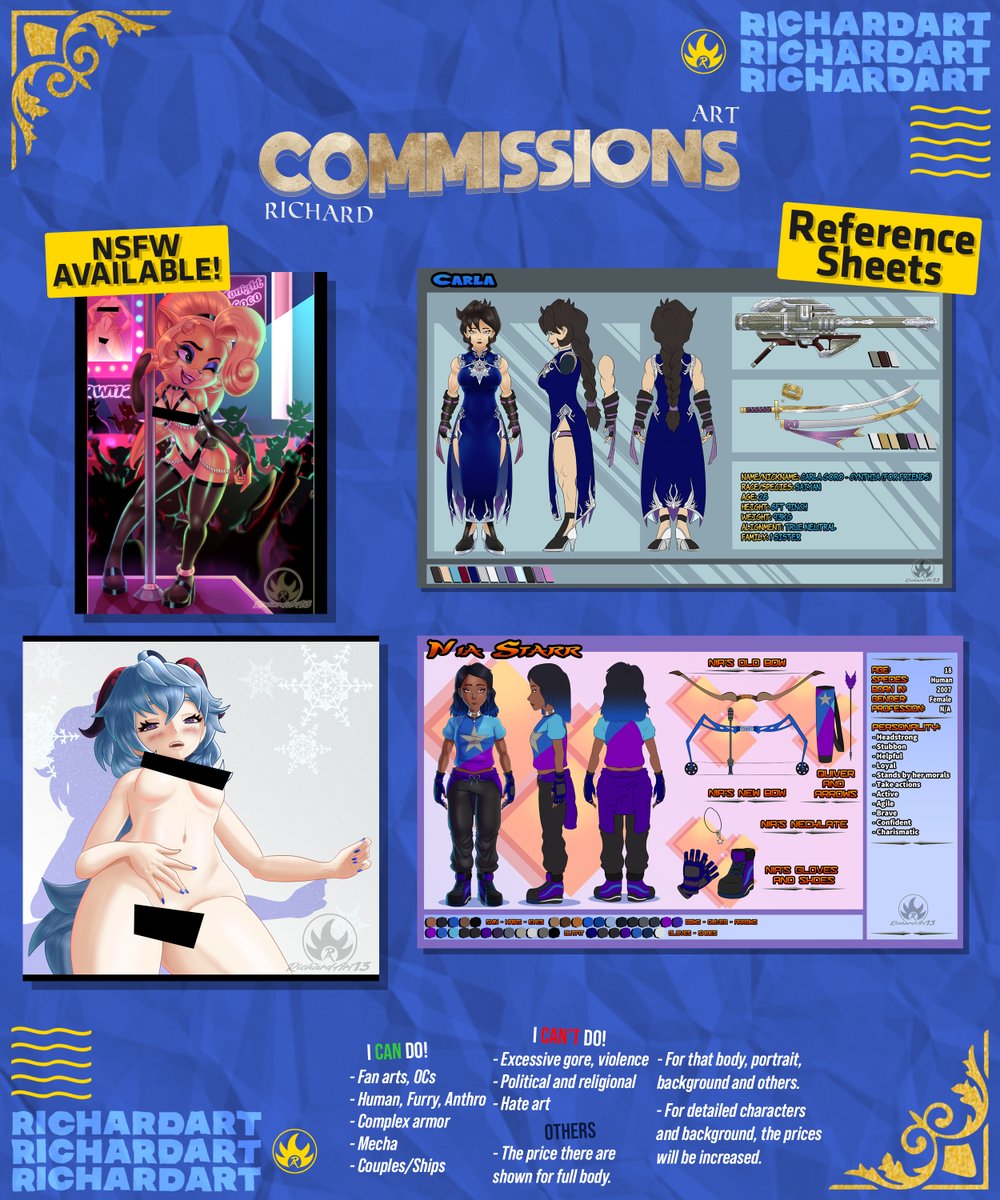 RichardArt13's tweet photo. MAY C0MMISSION OPEN
- 4 slots avaiables
- For info send me a DM  

Retweets are appreciate😊
Thanks for the support❤️ https://t.co/C0roA5bvBL