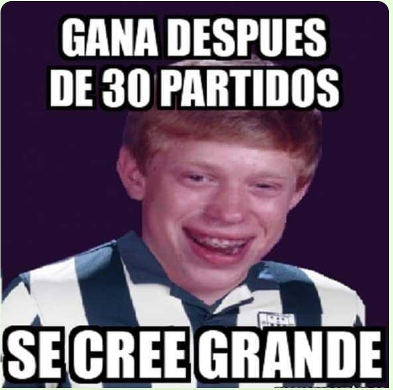 Hay un 💩 tecleando cómo loco desde ayer que niveles de libertadores y sudamericana y que equipos sub 20 y cuánta cojudez se le ocurre... Oye 💩 acabas de ganar un partido después de 30 y vienes a hablar de nivel internacional??  #LaPutadeAmerica