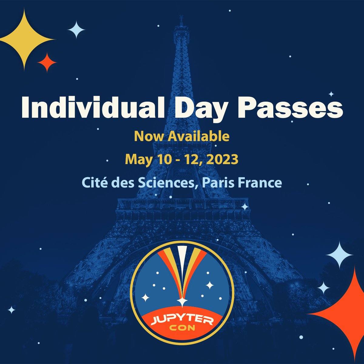 NumFOCUS's tweet image. @JupyterCon starts next Wednesday! And did you know you can get single-day passes to the conference at a lower rate? 🙌🤸

Get your tickets now &amp;amp; don&apos;t let this fantastic conference pass you by: ow.ly/jkhq50OamKS! #opensource #jupyter #techconferences #scientificcomputing