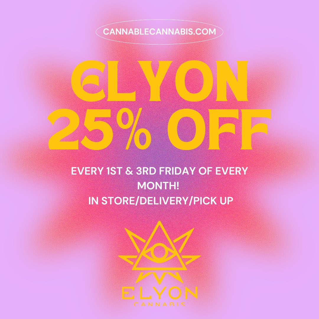 C4nn4ble's tweet image. who’s shopping ELYON! 🔥