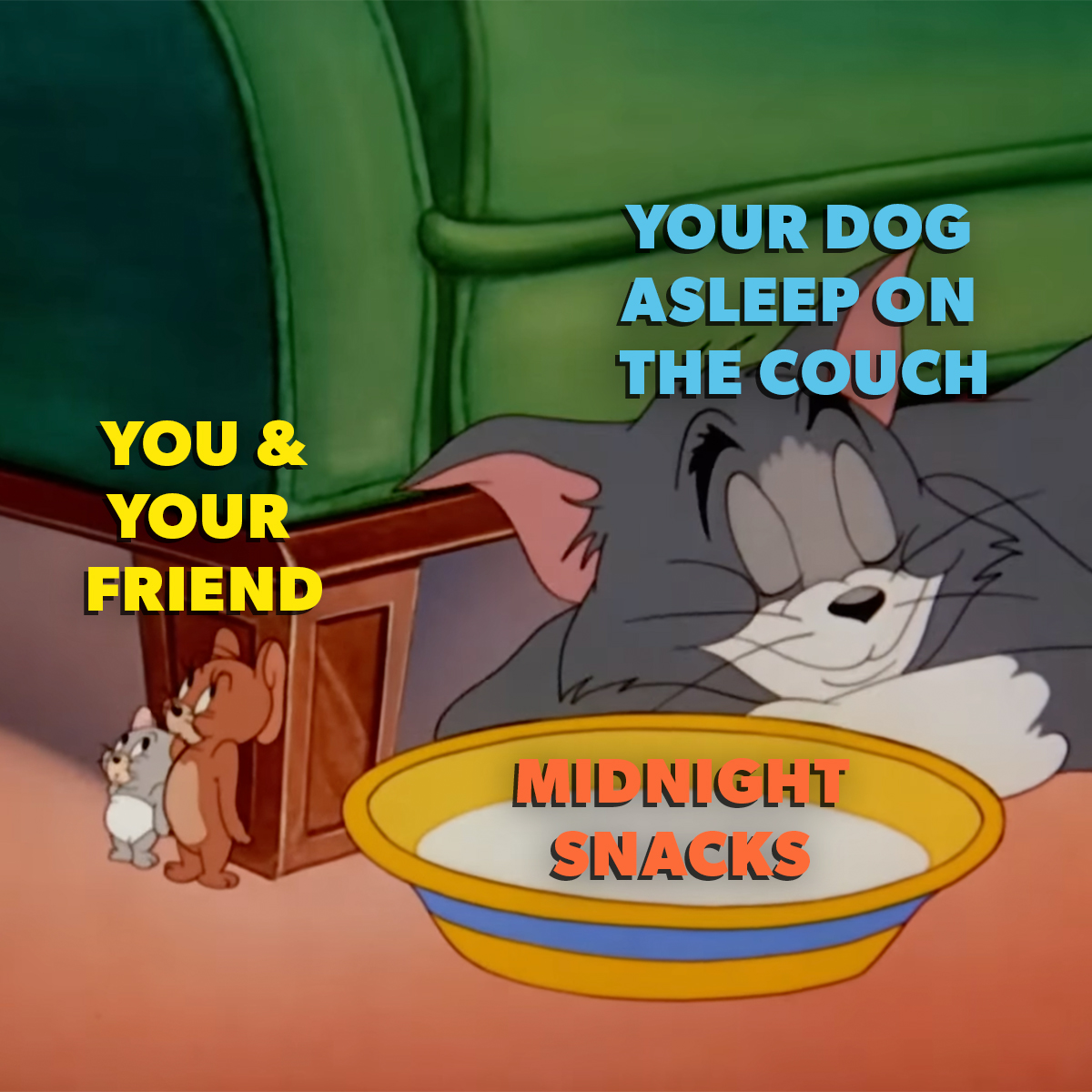 Avoid crinkling bags at all costs