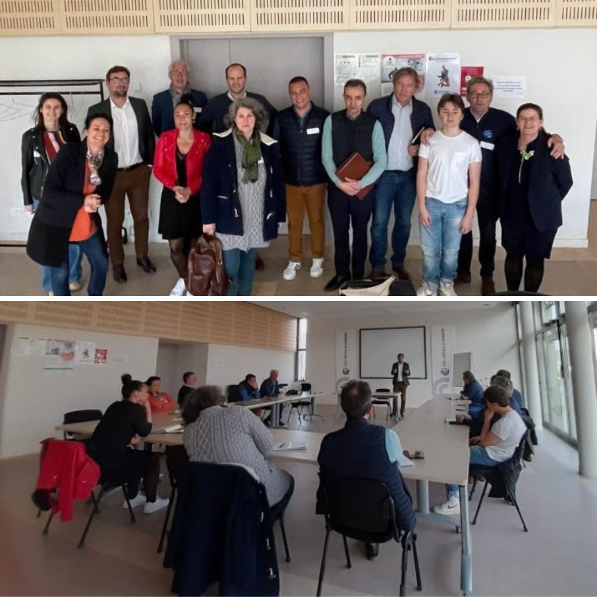 ClubEmeraudEnt's tweet image. 💡PARTAGE D’EXPERT💡

👨🏽‍💻 Visibilité sur le web &amp;amp; enjeux de la digitalisation 
👨🏽‍💼 Jean-Baptiste Canivet 

Une dizaine d’adhérents ont écouté attentivement Jean-Baptiste de l’@agence_sloop sur le digital.

#emeraudeentreprises #partage #expert  #reseau #digitalisation #web #dinan