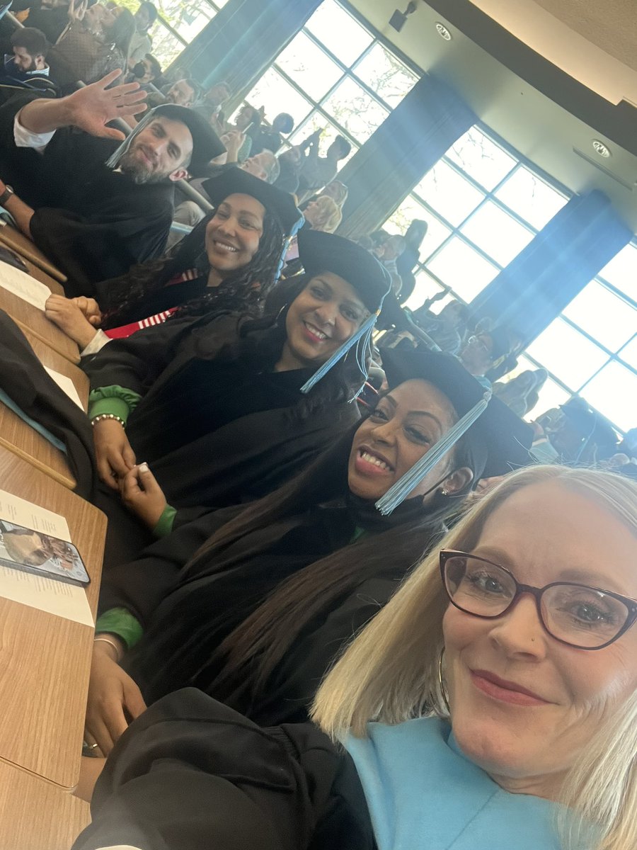 New Drs. in the house <a href="/MSUCollegeofEd/">College of Education</a>. Go green!