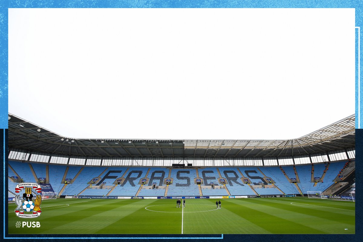 Coventry_City's tweet photo. NEWS: Coventry City to lay new pitch at the Coventry Building Society Arena this Summer!

➡️ https://t.co/XlbOasYVZN #PUSB https://t.co/7J5h3ypZHL